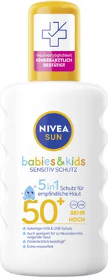 Produktbild von NIVEA SUN Kids Sensitiv Spray LSF 50+ 200ml
