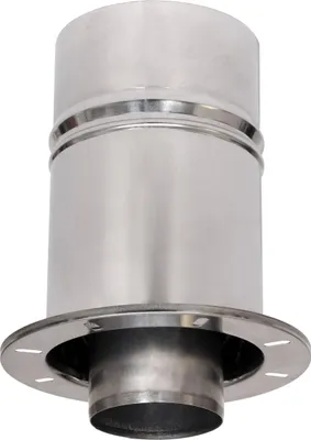 Produktbild von Luft-Abgas-Reduzierkaminadapter DN 60/100 x 80/125 für FERROLI Brennwertkessel