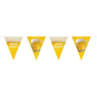 Produktbild von Wimpelkette  Bierkrïuge 6 m Bier Fest