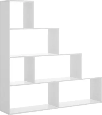 Produktbild von Bücherregal Orsaro,  145 x 29 x 145 cm,  Weiß