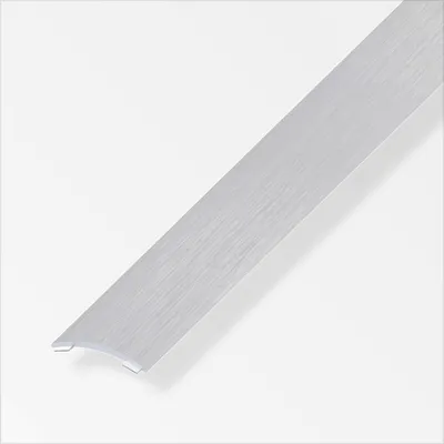 Produktbild von alfer Übergangsprofil 2 m, 30 x 5 mm Aluminium eloxiert gebürstet grau