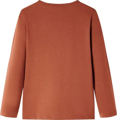 Produktbild von vidaXL Kinder-Langarmshirt Cognac 140