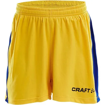 Produktbild von Craft Progress Contrast Shorts Kinder - Gelb / Blau