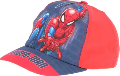 Produktbild von Marvel Spiderman Kinder Baseball Kappe Basecap – Rot / 54