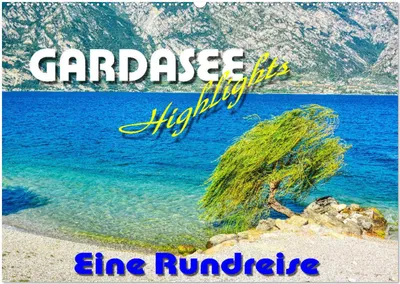 Produktbild von Gardaseehighlights - Eine Rundreise (Wandkalender 2025 DIN A2 quer), CALVENDO Monatskalender