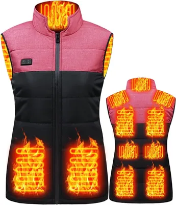 Productafbeelding van Verwarmd vest heren en dames - Licht verwarmingsvest voor skiën - IJsvissen en jagen