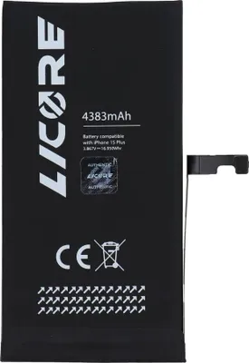 Produktbild von AKKU passend für Iphone 15 Plus 4383 mAh LICORE