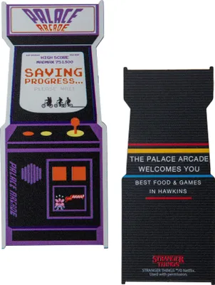 Zdjęcie produktu dla Stranger Things Metalowa zakładka do książki Stranger Things Arcade