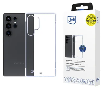 Image de 3mk Housse Just20g Clear Case Cover pour Samsung Galaxy S25 Ultra transparent Backcover