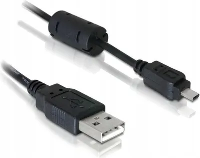 Image de Delock 82414 Kamera Kabel Delock USB2.0 Typ A -> Nikon UC-E6 8Pin St/St