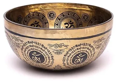 Obrázek produktu pro Laserem gravírovaná mísa Lakshmi - ±1400-1600 G ; ±22-24 cm
