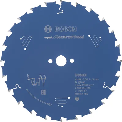 Image de Lame de scie circulaire EX CW H 184x16-24 Bosch