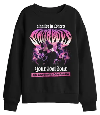 Immagine prodotto di Felpa per bambini "K-Pop Demon Hunters" - "Your Idol Tour" (taglia 140-146) (nera) - Codice prodotto: TV42329