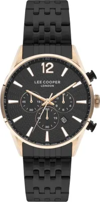 Produktbild von Herrenuhr LEE COOPER LC07549.450 Schwarz – Modegeschenk