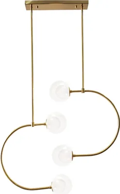 Obrázok produktu pre Závesné svietidlo tooLight APP639-4CP GOLD