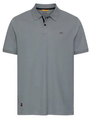 Zdjęcie produktu dla Camel Active 409920-7P01 – koszulki polo z rękawami 1/2, rozmiar: L, kolor: stormy blue