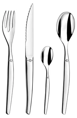 Zdjęcie produktu dla 16-elementowy zestaw sztućców dla 4 osób z eleganckim designem