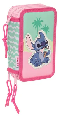 Immagine prodotto di Astuccio triplo Stitch Ice cream 12,5 x 19,5 x 5,5 cm