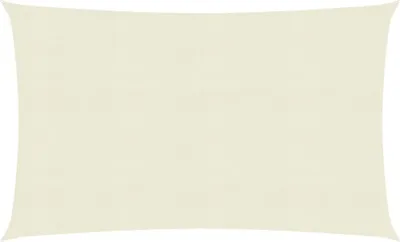 Produktbild von The Living Store Sonnensegel 160 g/m² Creme 5x8 m HDPE