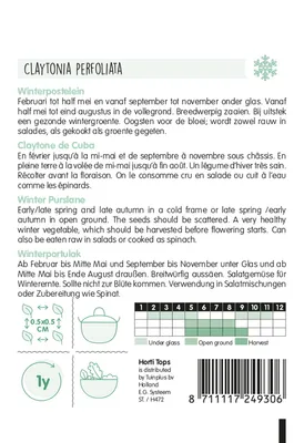 Produktbild von Winterportulak | Portulaksamen von Hortitops