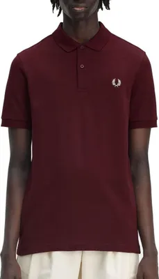 Image de Fred Perry Plain Fred Perry Shirt Couleur Bordeaux
