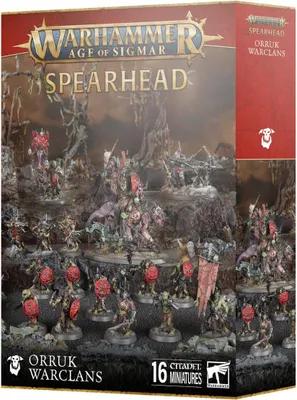 Produktbild von Warhammer Age of Sigmar Spearhead Orruk Warclans