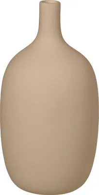 Produktbild von Blomus Vase Ceola, Dekovase, Blumenvase, Keramik, Nomad, H 21 cm, D 11 cm, 66176