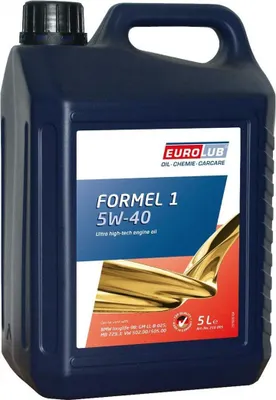 Produktbild von EUROLUB FORMEL 1 für 5W-40 5 Liter Motoröl Motorenöl 229.3 PSA B71 2296 RN0700 RN0710 502 00 505 00 Öl