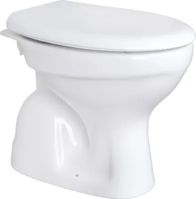 Produktbild von Belvit Stand WC Toilette Abgang Boden Senkrecht + Softclose Deckel