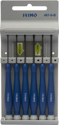 Produktbild von Schraubendreher-Set Irimo 461-6-b PH0-PH00-PH000 1,6-2-2,5-3 mm Schraubendreher-Set
