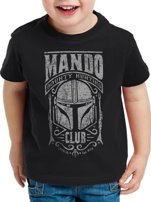 Produktbild von A.N.T. Mando Kinder T-Shirt baby yoda bounty hunter