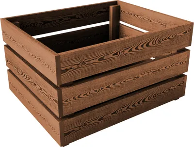 Produktbild von Lermowood Holzkisten Box0542 50 x 40 x 28cm Eiche| Dekokisten aus Holz Massive Holzkiste Regalkiste Weinkiste
