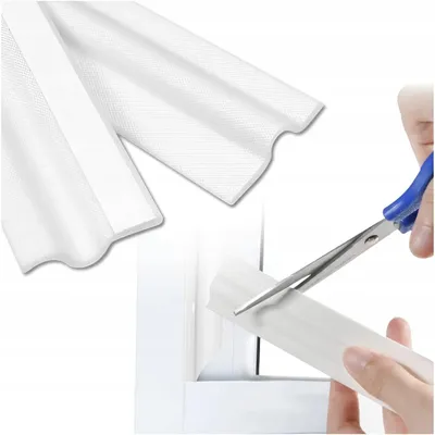 Produktbild von Fensterdichtung Türdichtung Selbstklebend Dichtungsband 4 m x 22 mm Weiß für Fenster Türen