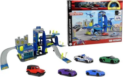 Produktbild von Majorette Creatix Police Playset + 5 Vehicles 212050030
