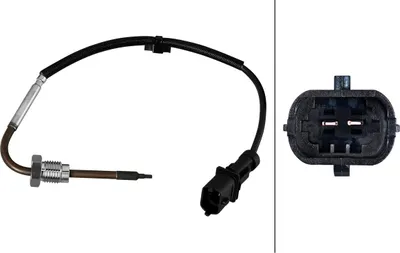 Produktbild von HELLA 6PT 010 376-941 Abgastemperatursensor für OPEL INSIGNIA Caravan 270mm