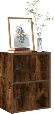 Immagine prodotto di Maison Exclusive - Libreria in rovere affumicato 40x24x52 cm Materiale ligneo