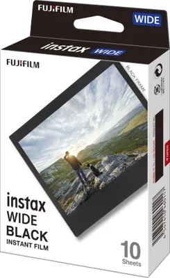 Zdjęcie produktu dla 1 Fujifilm instax wide Film czarna ramka