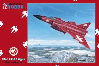 Zdjęcie produktu dla Aj-37 Viggen - Show Must Go On / 1:72