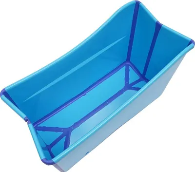 Produktbild von Badewanne, Hochwertiges PP + TPE Material, Entfaltete Größe 87 x 46 x 56,5 cm, Bodenlänge 98 cm, Oberministerlänge 100 cm, Nettogewicht 7,5 kg