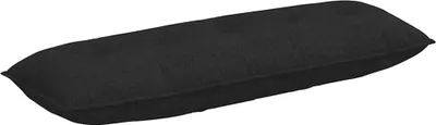 Immagine prodotto di vidaXL Cuscino per lo schienale nero 140 x 19 x 50 cm in tessuto