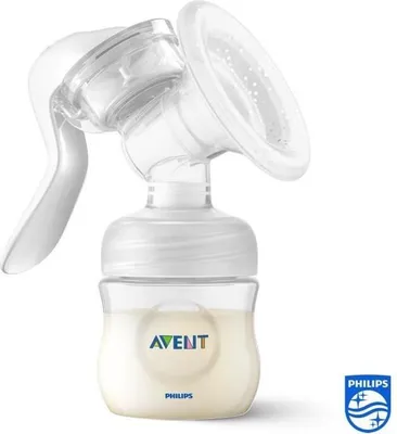 Produktbild von Manuelle Milchpumpe, PHILIPS AVENT Simple Kit, Komfortables Abpumpen, Inklusive Zubehör für Muttermilch