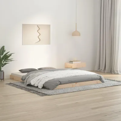 Obrázok produktu pre vidaXL Posteľ z masívneho dreva 135x190 cm Borovica