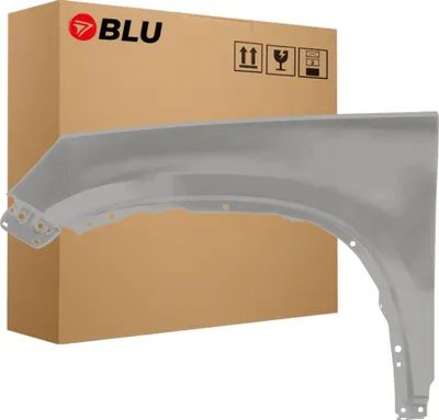 Immagine prodotto di BLU Parafango compatibile con VW Volkswagen Tiguan I 5N 5N2 LD7S Sinistra Grau SlateGrau | 2007-2016 | Anteriore | Verniciato | Pronto per il montaggio | Acciaio