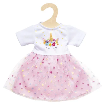 Produktbild von Puppen-Kleid Einhorn Hannah 28-35cm