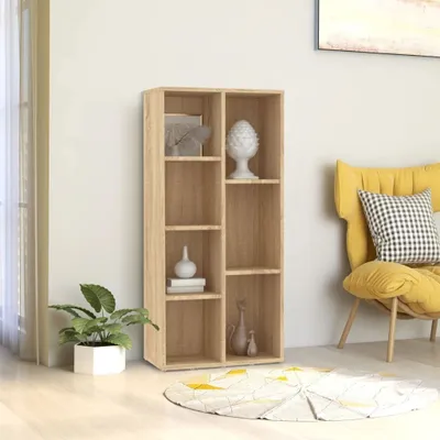 Immagine prodotto di Maison Exclusive - Libreria in rovere Sonoma 50x25x106 cm Materiale ligneo