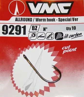 Produktbild von VMC Allround Special Wurmhaken mit Öse Gr.2