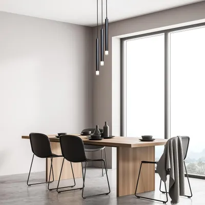 Zdjęcie produktu dla Lampa wisząca RAMIRA czarna 3xG9x5W metal wym:120x25x25cm IP20 Rabalux