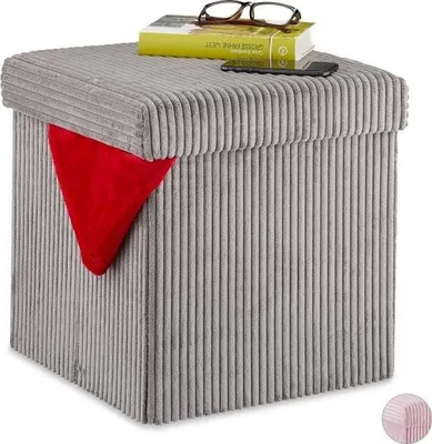 Immagine prodotto di Sedile Cube pieghevole in velluto