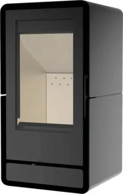 Produktbild von Kaminofen Wamsler Sosa Stahl schwarz 7,3 kW