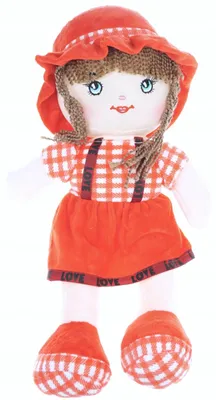 Produktbild von Süße Stoffpuppe Kuschelfigur 40cm